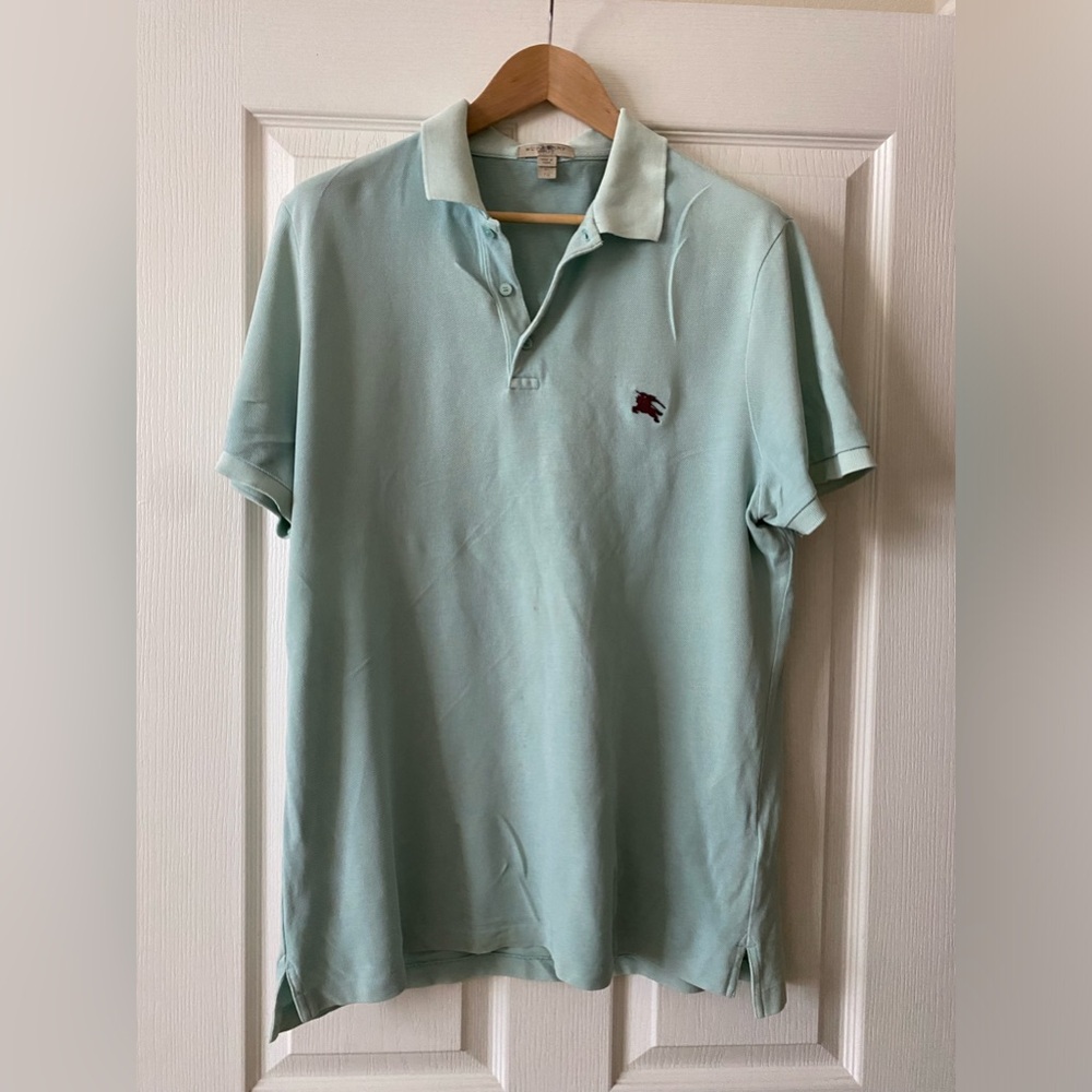 Burberry polo shirt xl